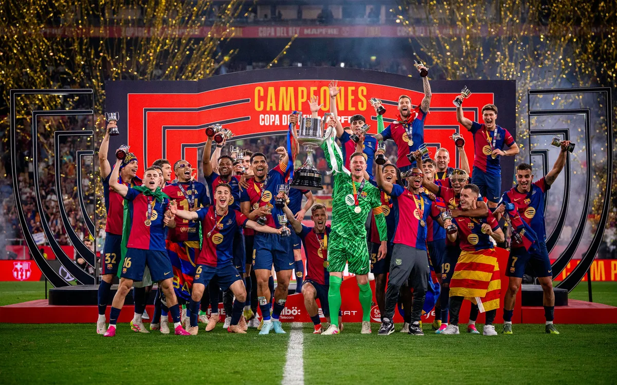 Nhận Định Barcelona vs Inter, 02h00 Ngày 30/4: Cuồng Phong Tấn Công 2 Barcelona đang rất hưng phấn sau chức vô địch Copa del Rey. Nguồn ảnh: GettyImages.