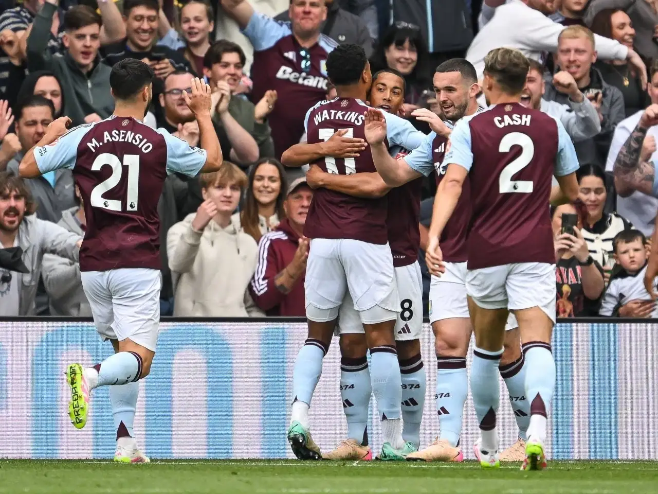 Nhận Định Bóng Đá Bournemouth vs Aston Villa 23:30 10/5: Cuộc Chiến Top 5 Premier League 2 Aston Villa đang rất cố gắng cạnh tranh vé dự Champions League. Nguồn ảnh: GettyImages.